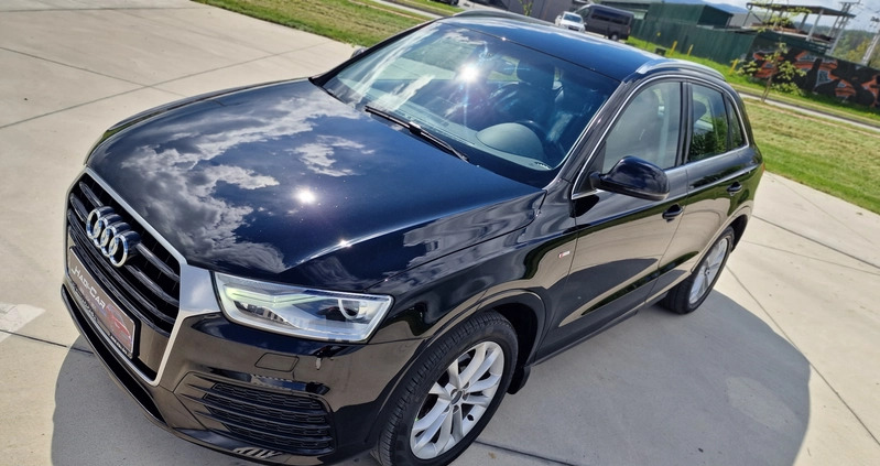 Audi Q3 cena 75900 przebieg: 187000, rok produkcji 2015 z Wronki małe 742